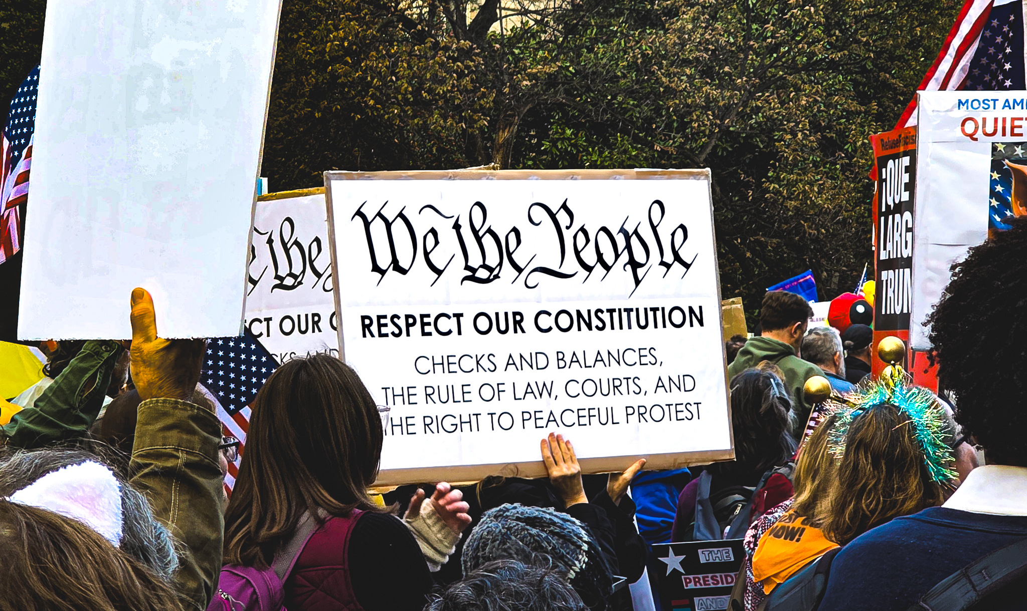 The USA Serves a Constitution, Not a King