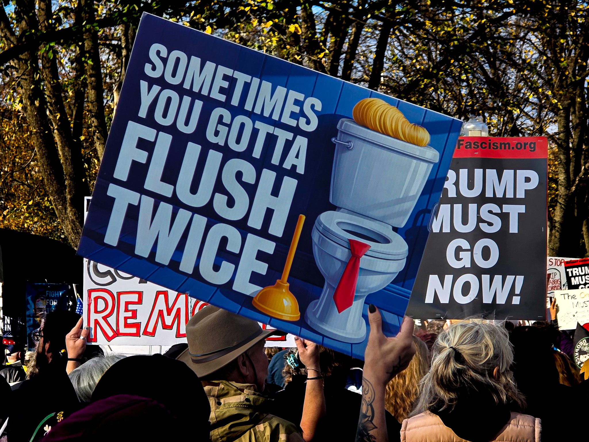 Flush Twice